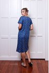 POPPY DRESS - blue nomad